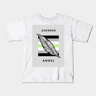 Agender Angel Kids T-Shirt